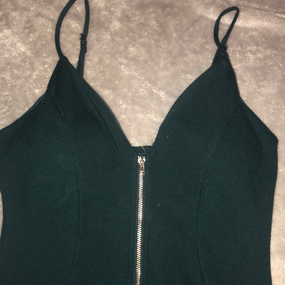 Zip down dress